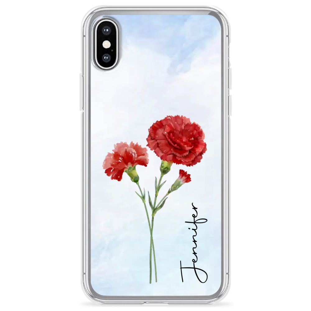 Mom I Love You - Personalized Custom Phone Case