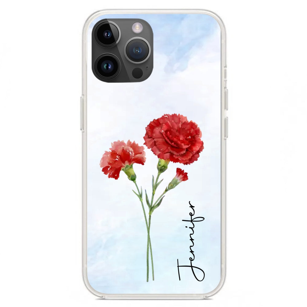 Mom I Love You - Personalized Custom Phone Case