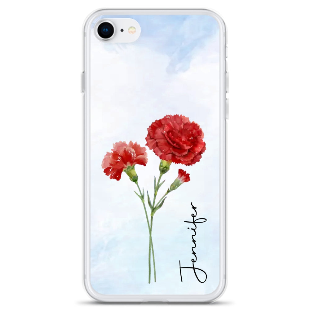 Mom I Love You - Personalized Custom Phone Case