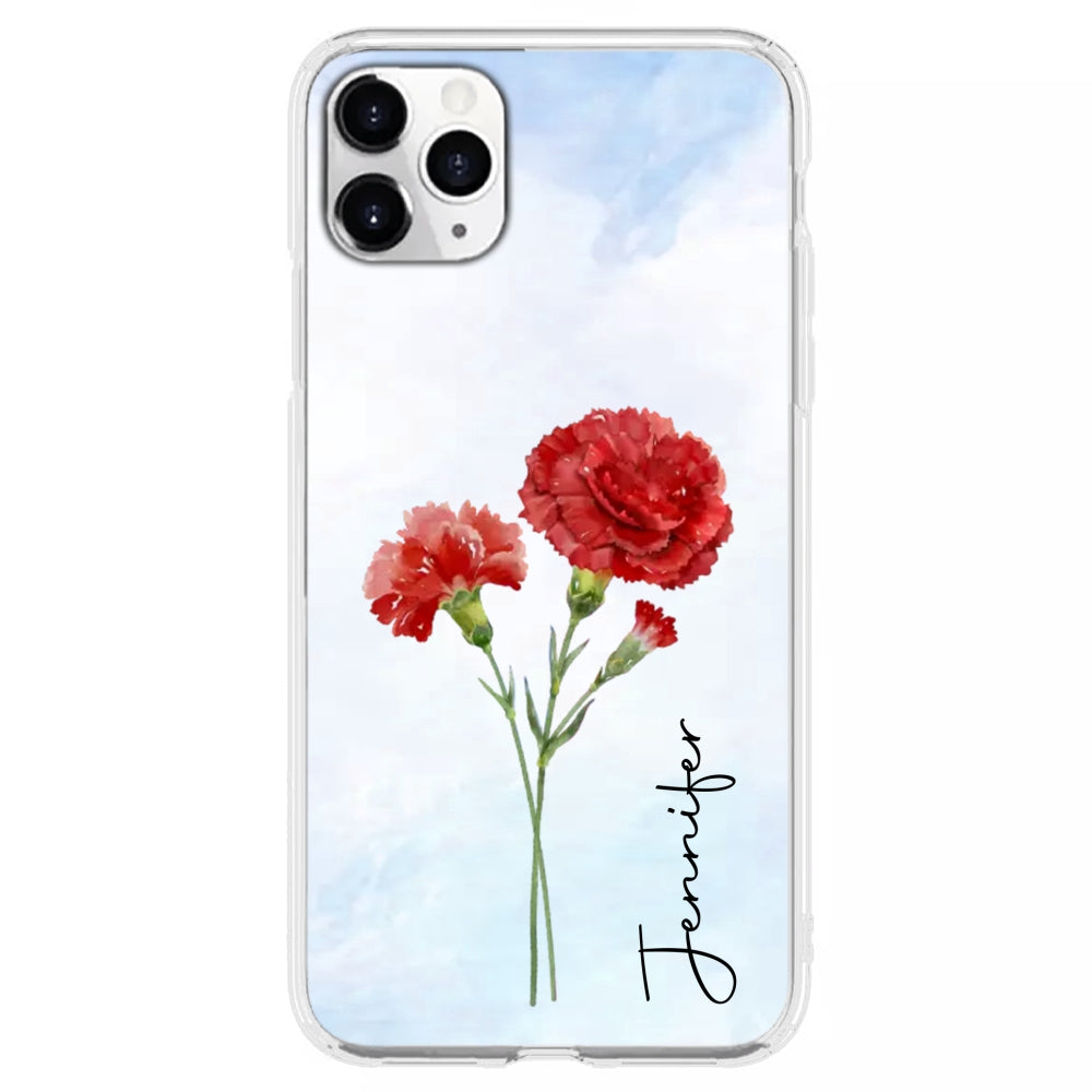 Mom I Love You - Personalized Custom Phone Case