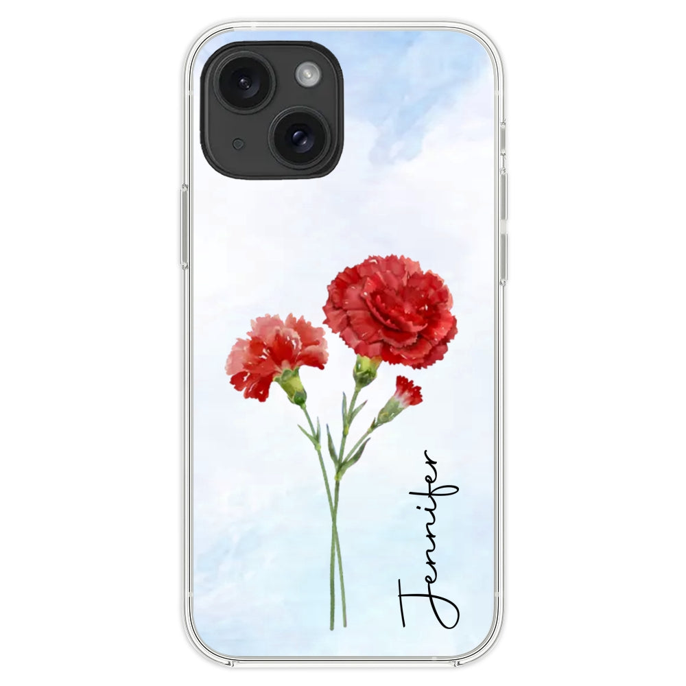 Mom I Love You - Personalized Custom Phone Case