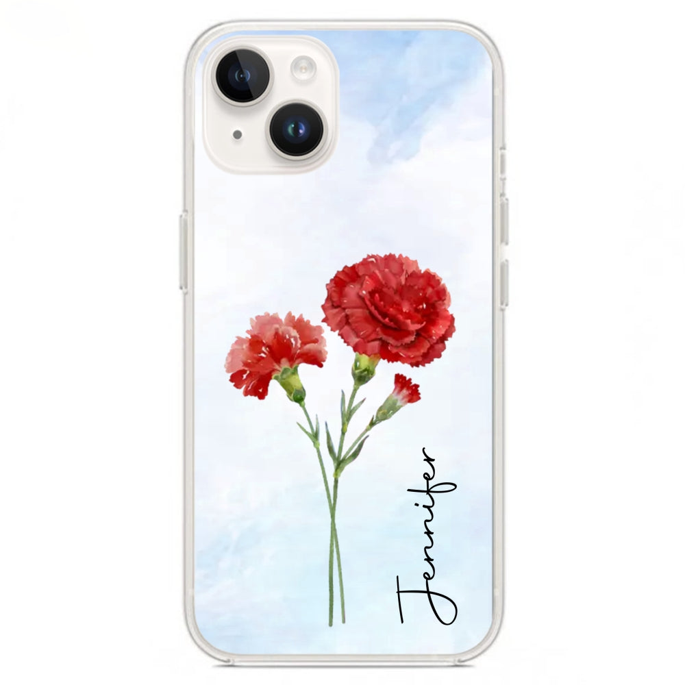 Mom I Love You - Personalized Custom Phone Case