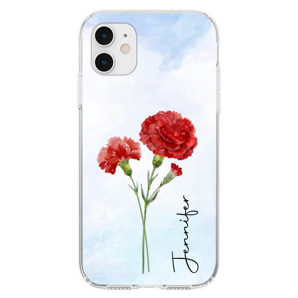 Mom I Love You - Personalized Custom Phone Case