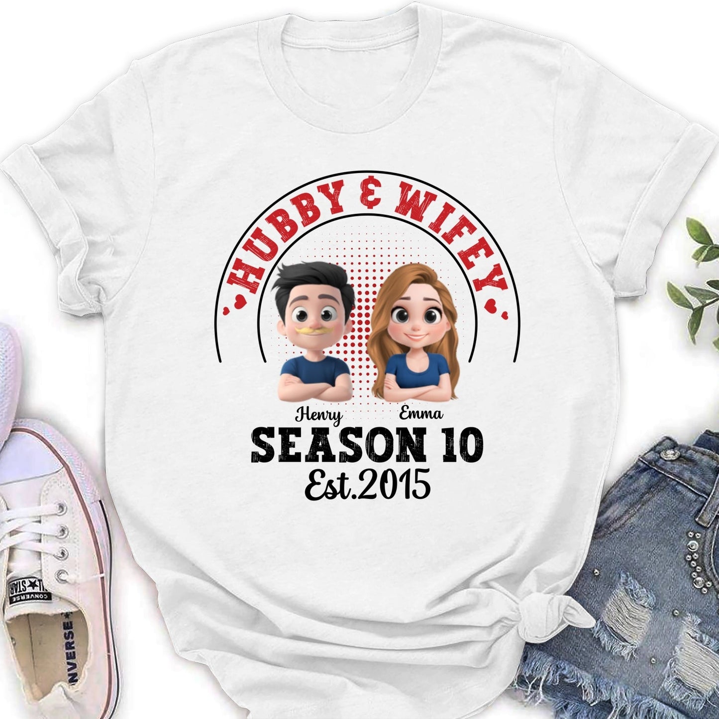 Anniversary Together - Personalized Custom Shirt