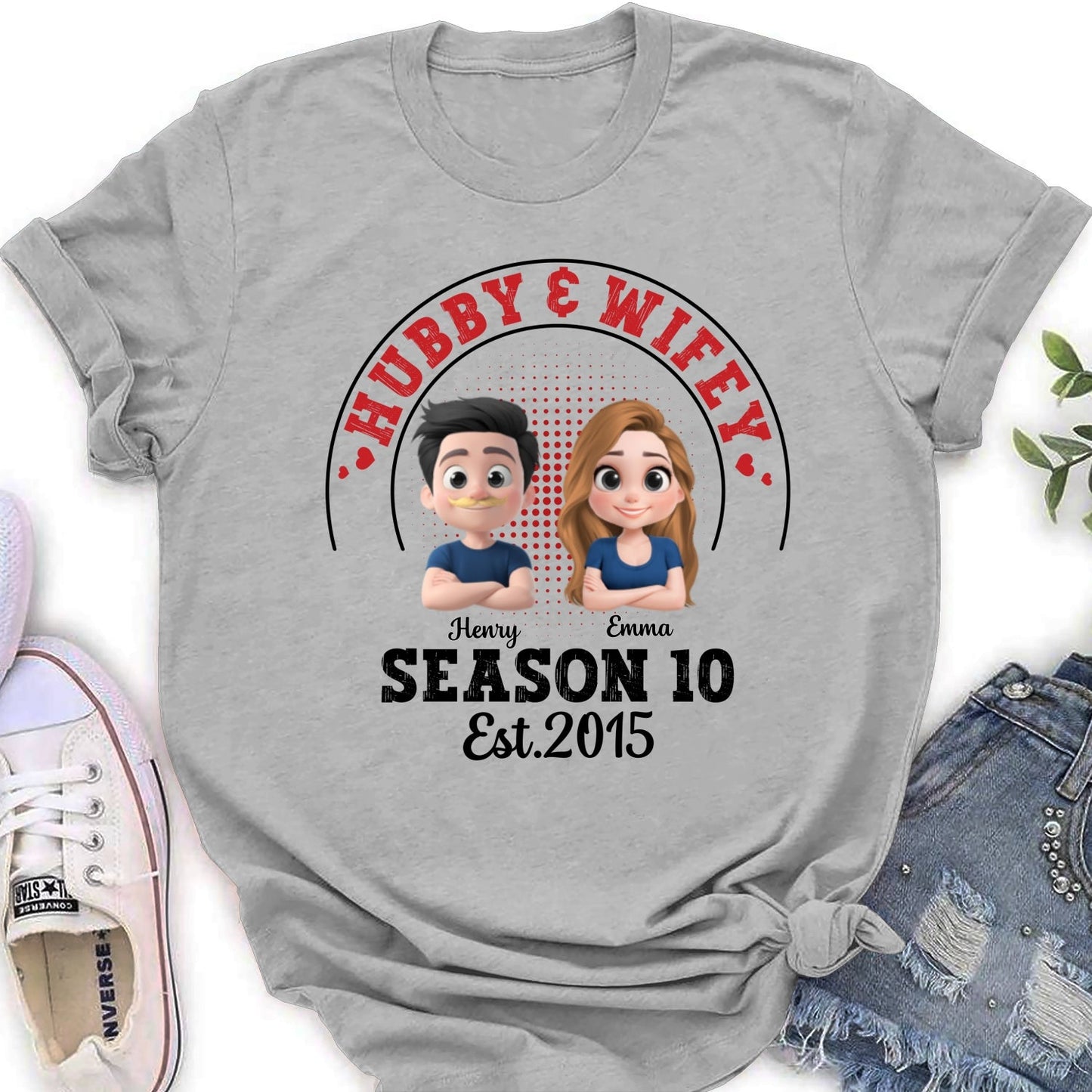 Anniversary Together - Personalized Custom Shirt