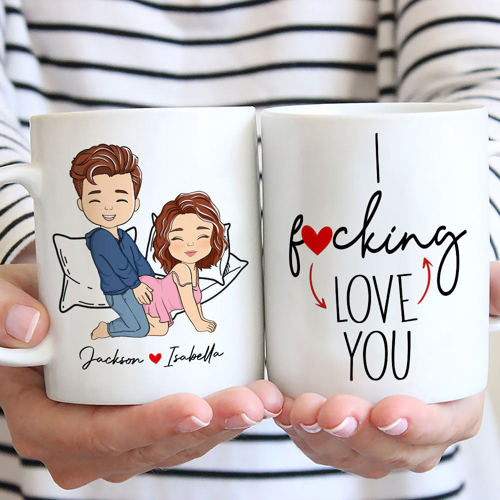 Loving You - Personalized Custom Coffee Mug