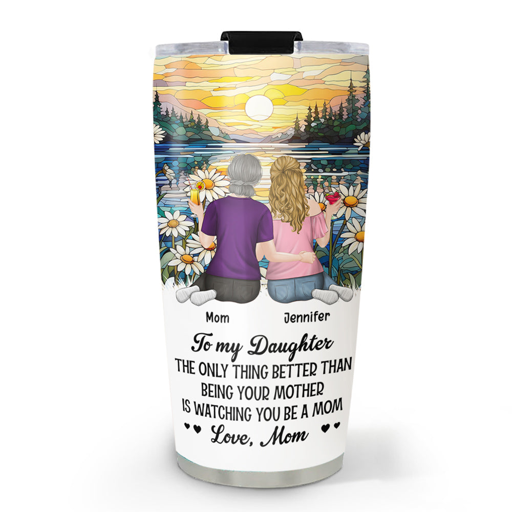 To My Daughter Version 2 - Personalized Custom Tumbler