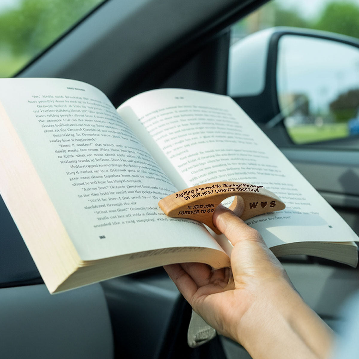 Our Next Chapter Together - Personalized Custom Book Page Holder