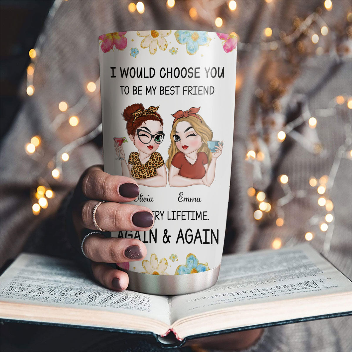 Always Choose You - Personalized Custom Tumbler