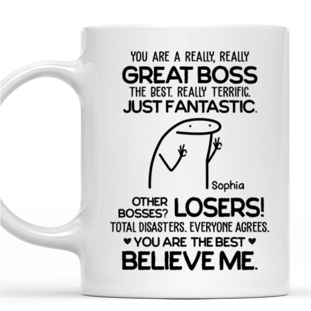 Believe Me - Personalized Custom Coffee Mug