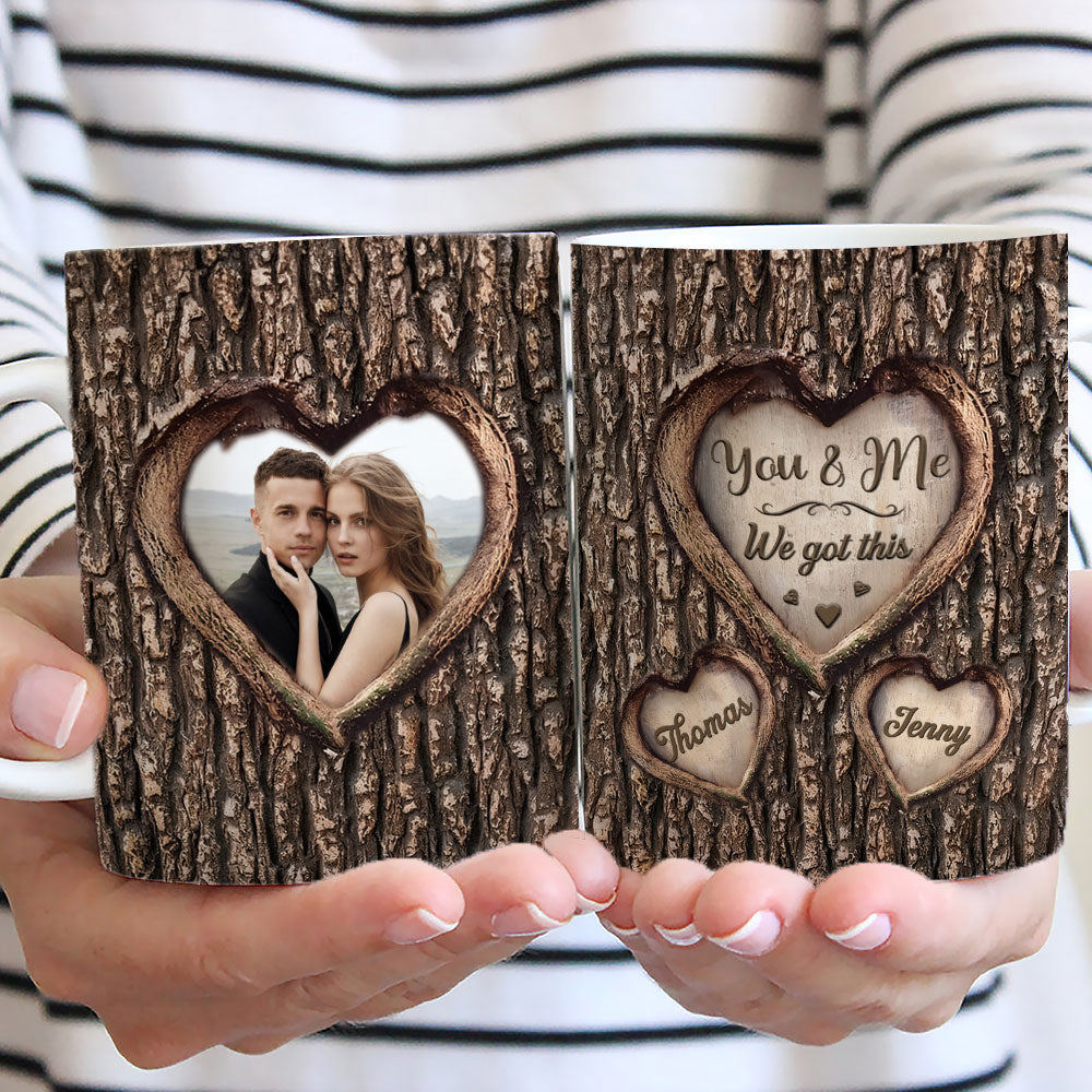 You And Me We Got This - Personalized Custom Coffee Mug