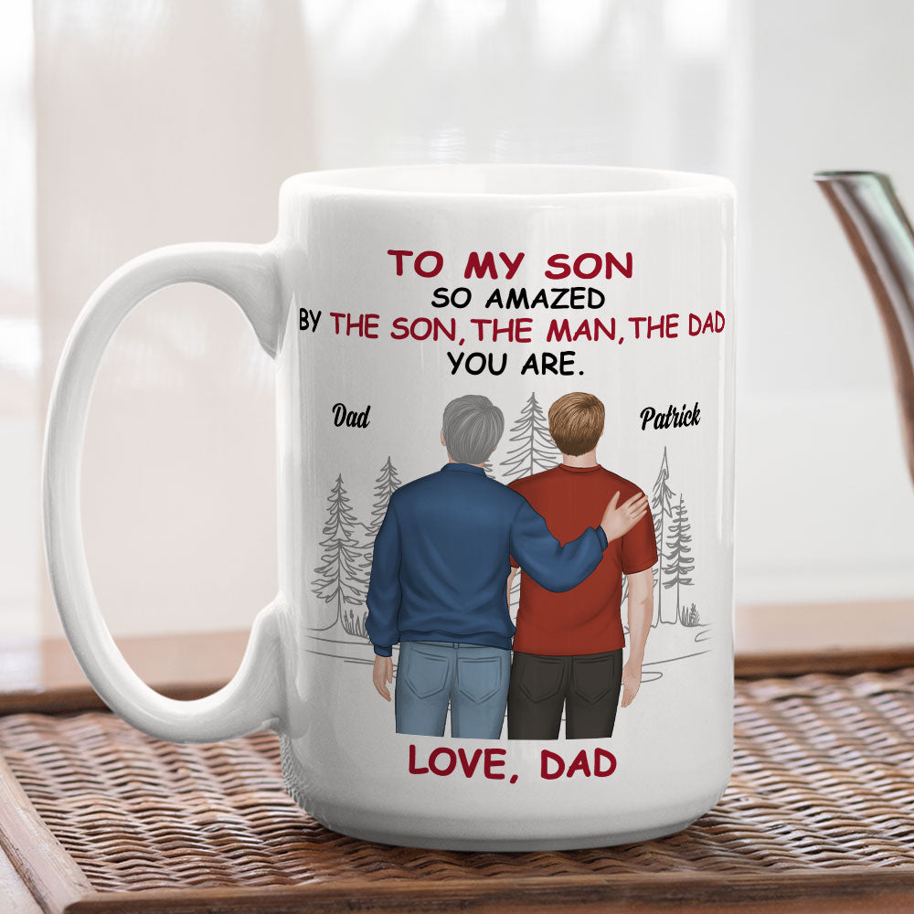 Amazing Son - Personalized Custom Coffee Mug