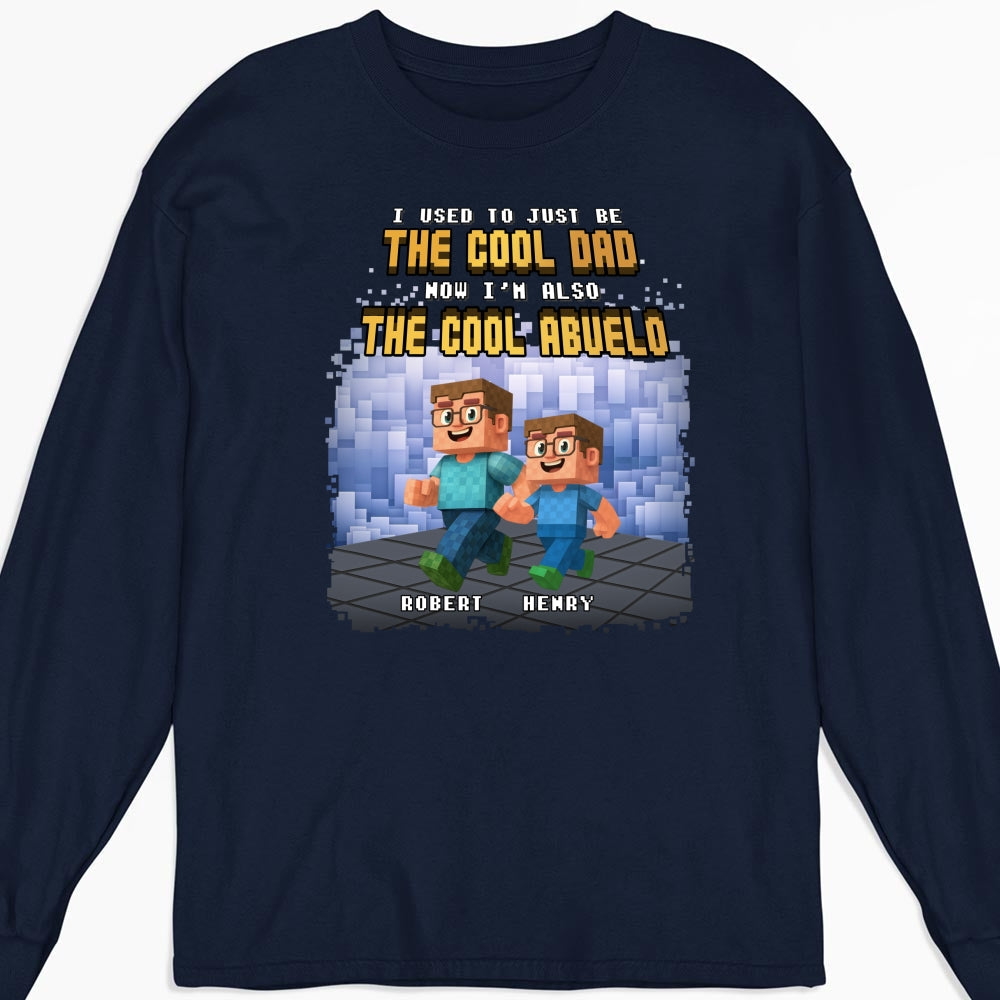 From Dad To Cool Grandpa - Personalized Custom Shirt