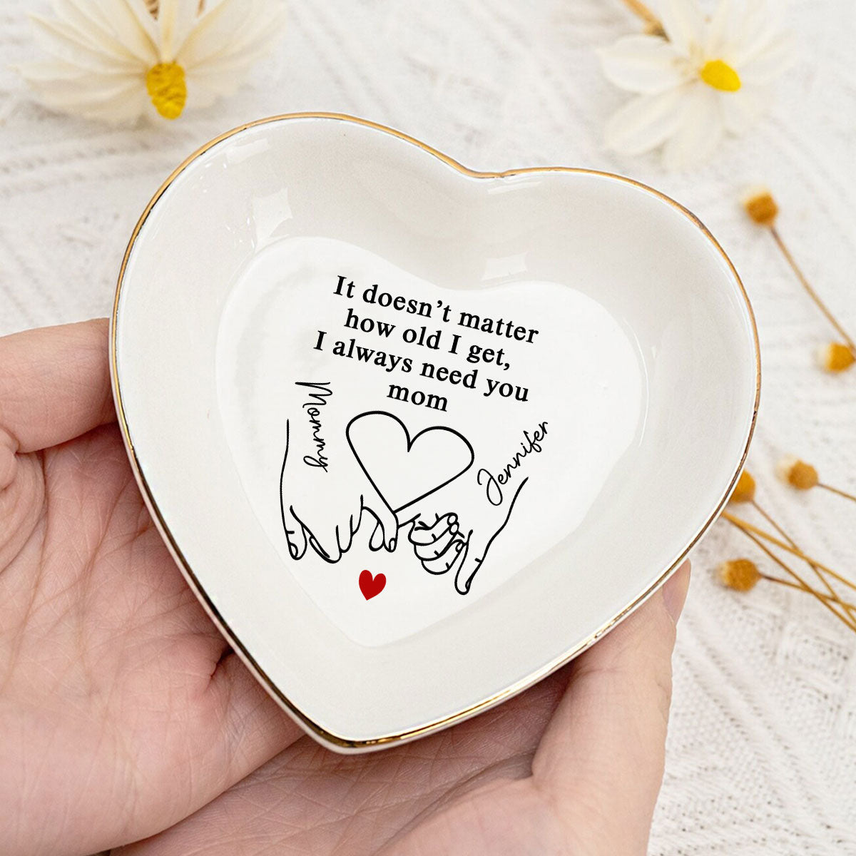 Need You Forever - Personalized Custom Jewelry Dish