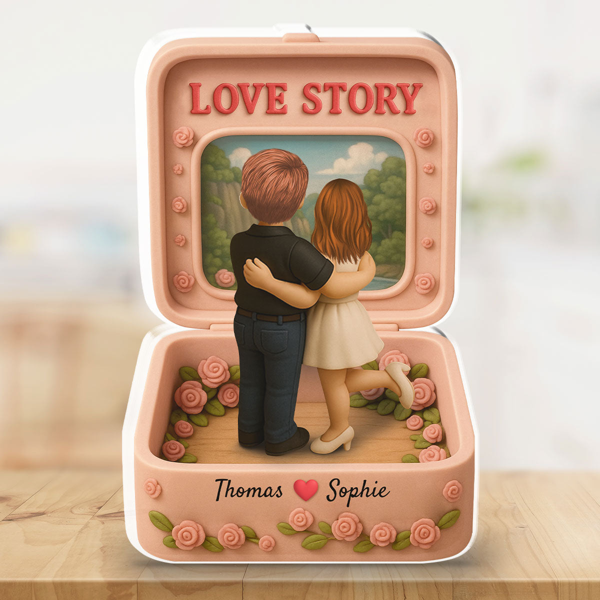 Love Story - Personalized Custom Acrylic Plaque