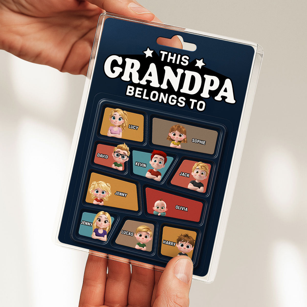 This Daddy Belong To - Personalized Custom Acrylic Plaque