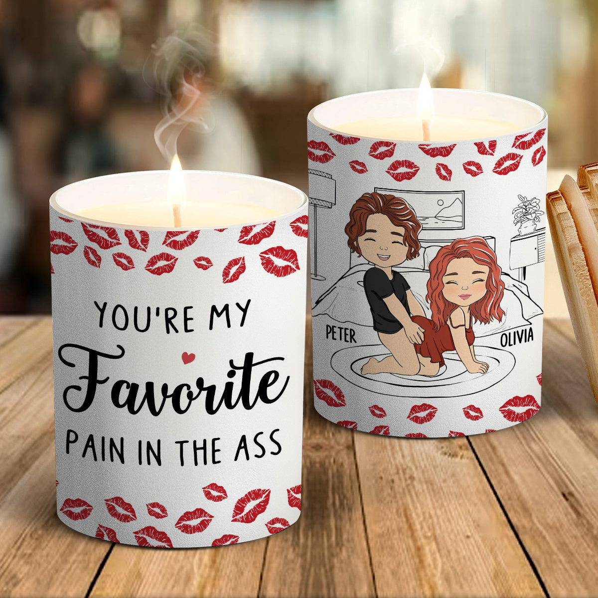 My Favourite Pain - Personalized Custom Candle