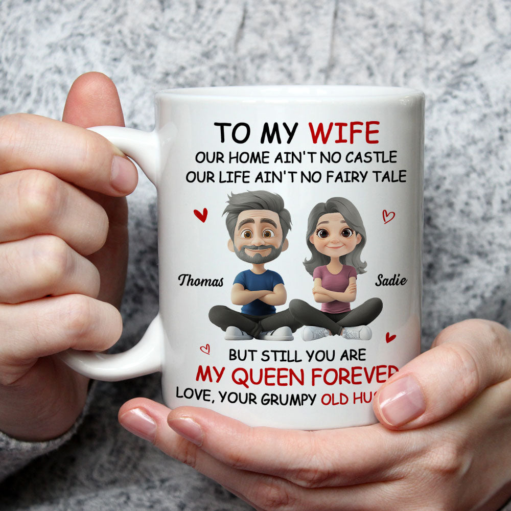 My Queen - Personalized Custom Coffee Mug