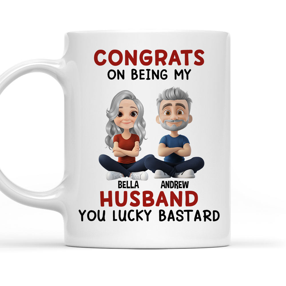 Being My Husband - Personalized Custom Coffee Mug