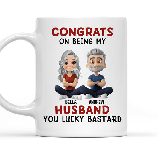 Being My Husband - Personalized Custom Coffee Mug