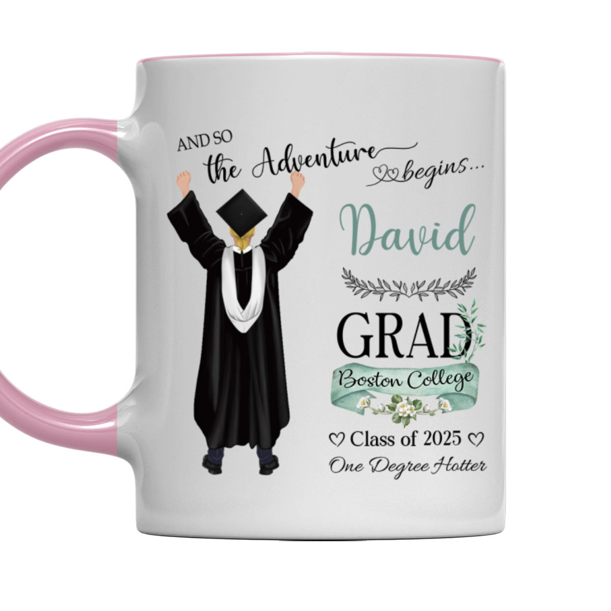 One Degree Hotter - Personalized Custom Accent Mug