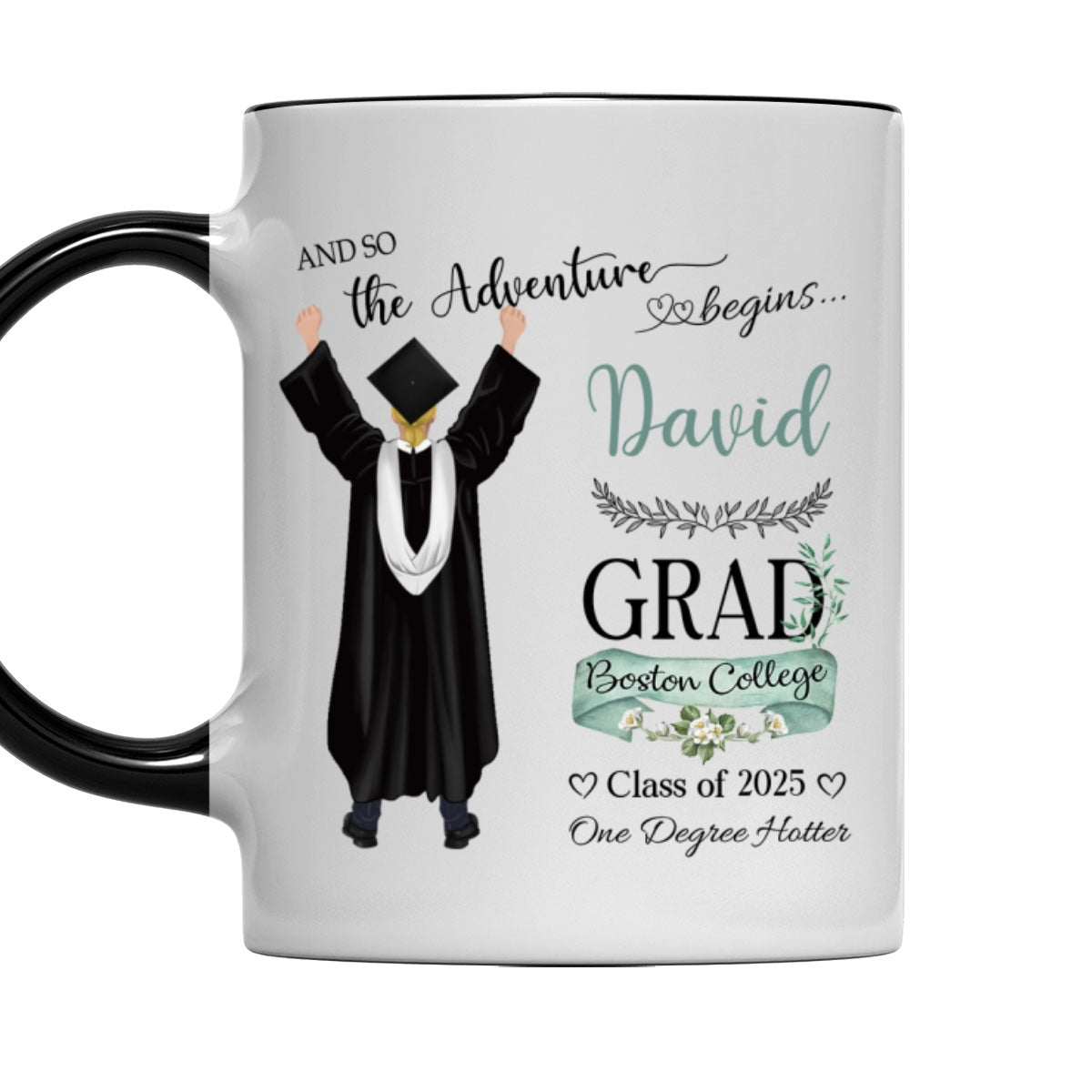One Degree Hotter - Personalized Custom Accent Mug