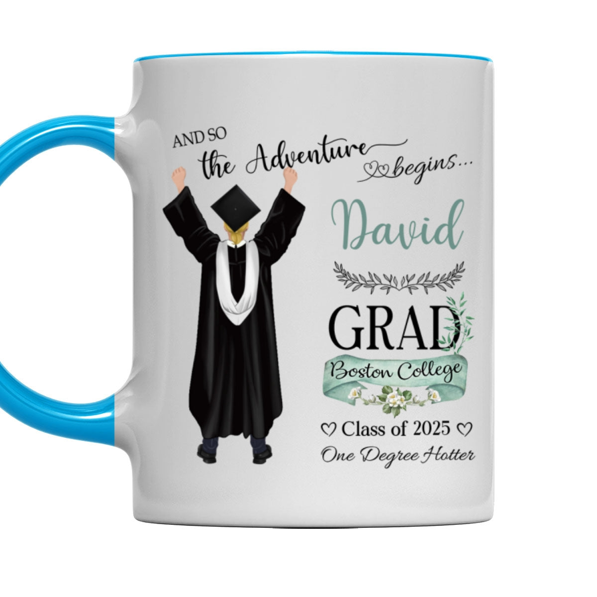 One Degree Hotter - Personalized Custom Accent Mug