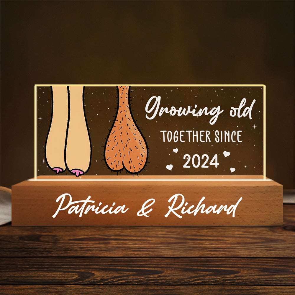 Together Since - Personalized Custom Acrylic 3D LED Night Light