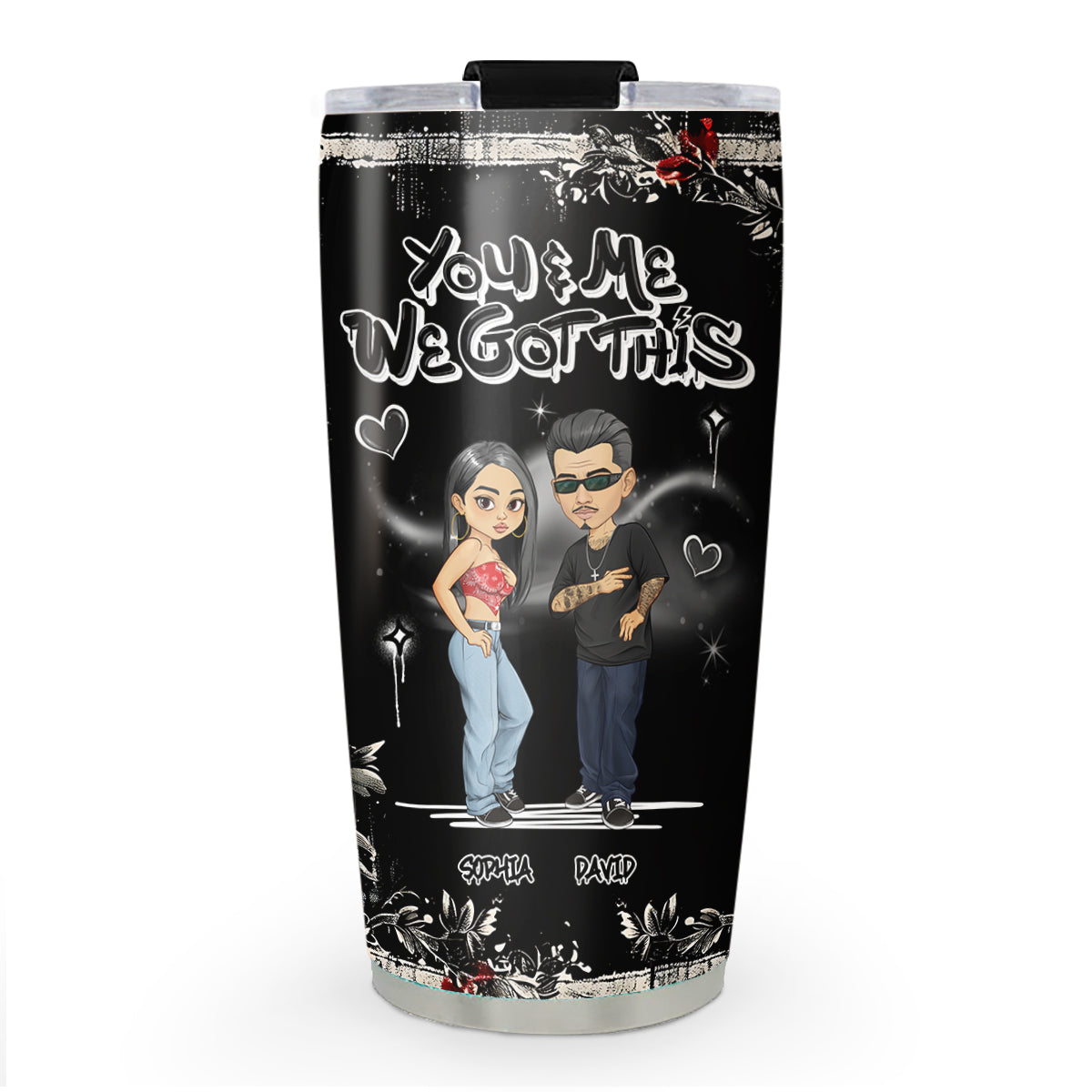 Couple 2024 - Personalized Custom Tumbler