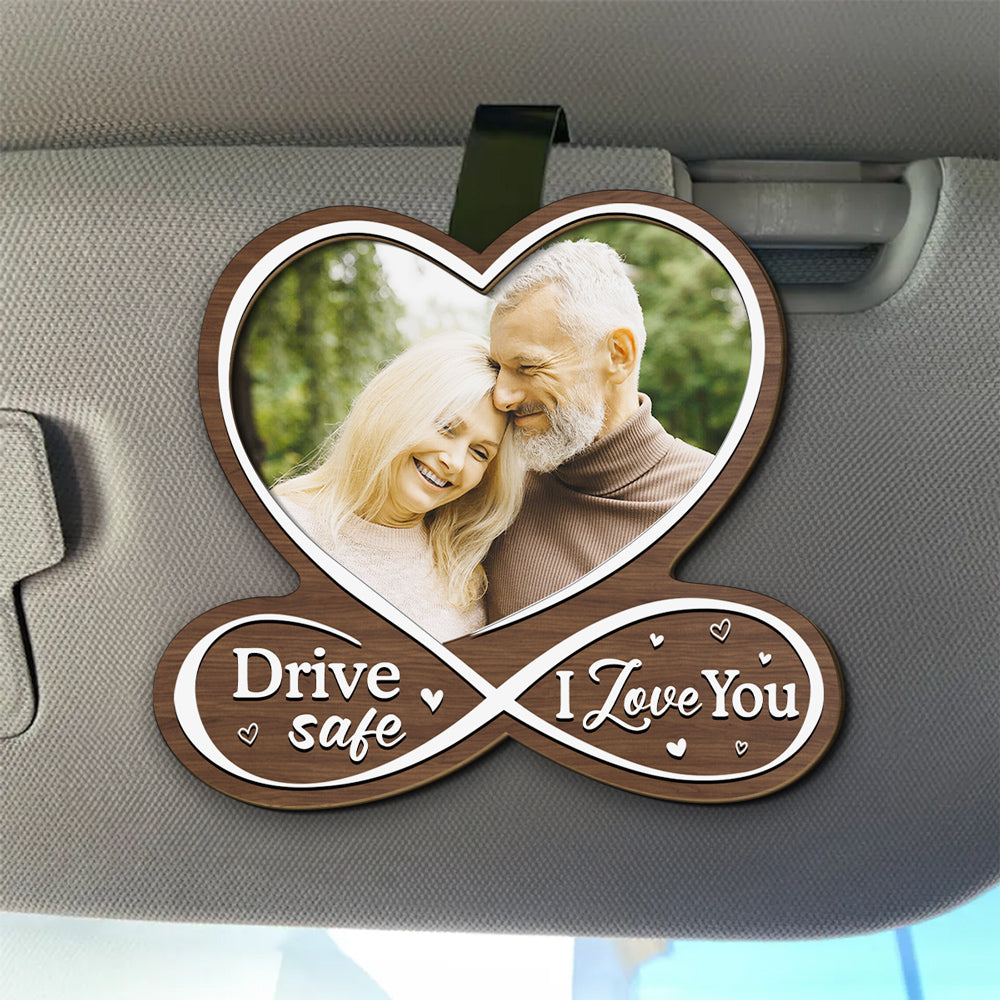 Drive Safe  -  Personalized Custom Car Visor Clip