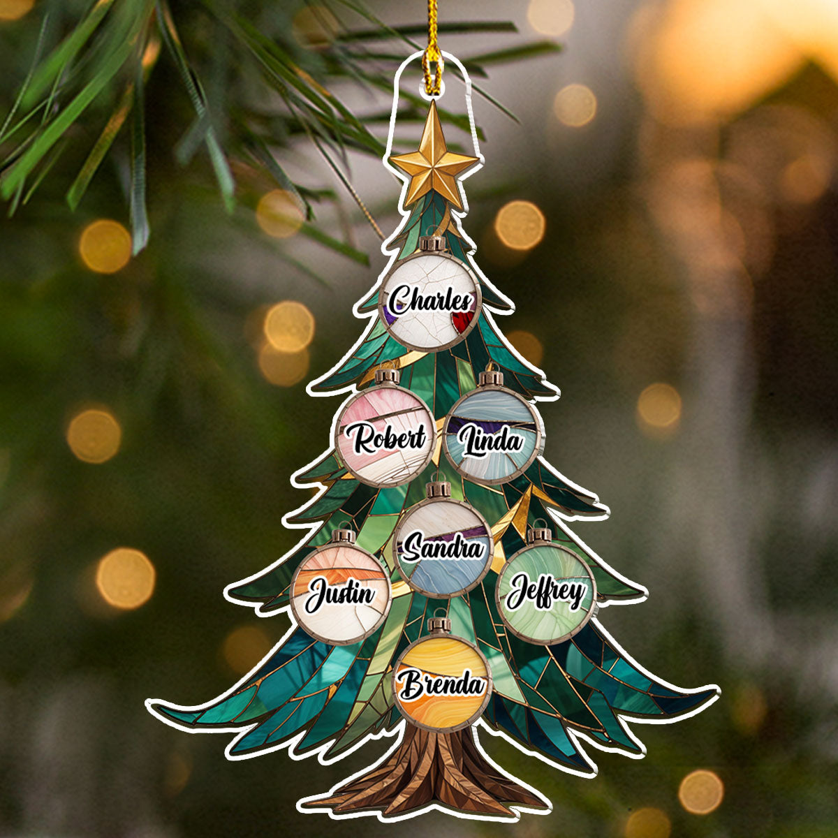 The Best Part Of Christmas - Personalized Custom Acrylic Ornament