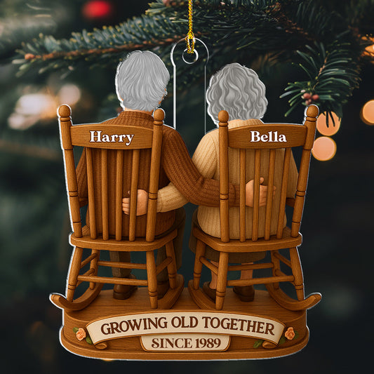 A Lifetime Of Love - Personalized Custom Acrylic Ornament