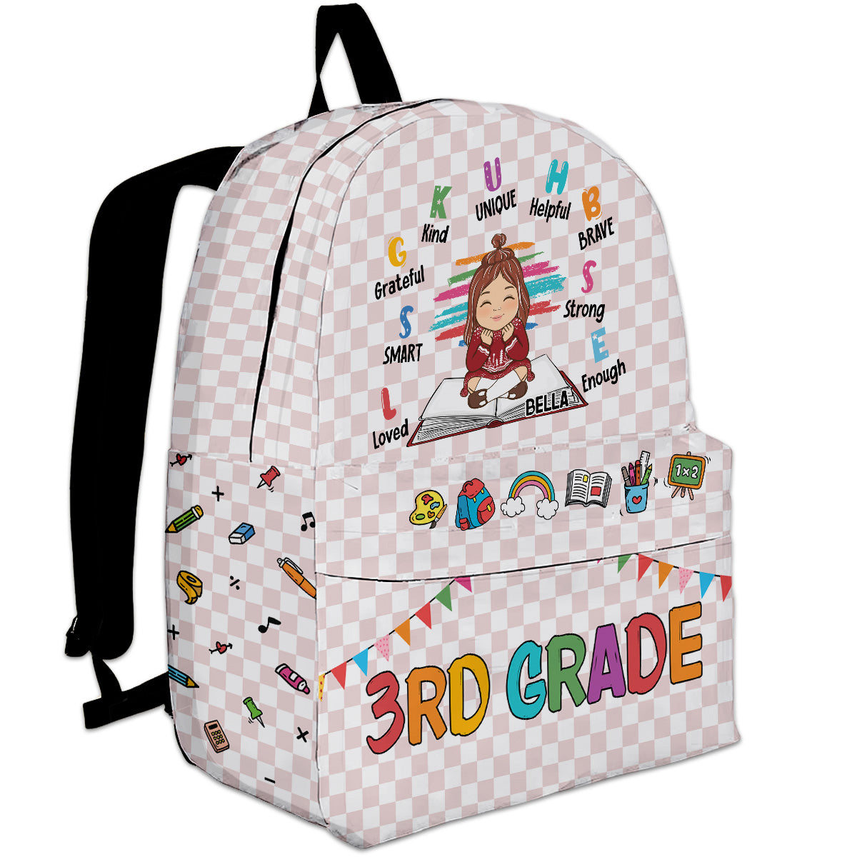 Active Learning Fun - Personalized Custom Backpack