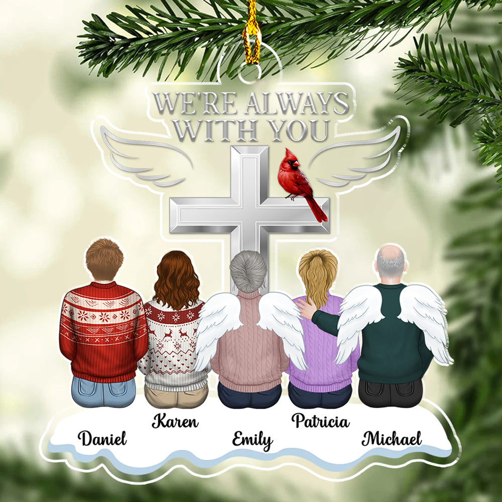 Always With You - Personalized Custom Acrylic Ornament