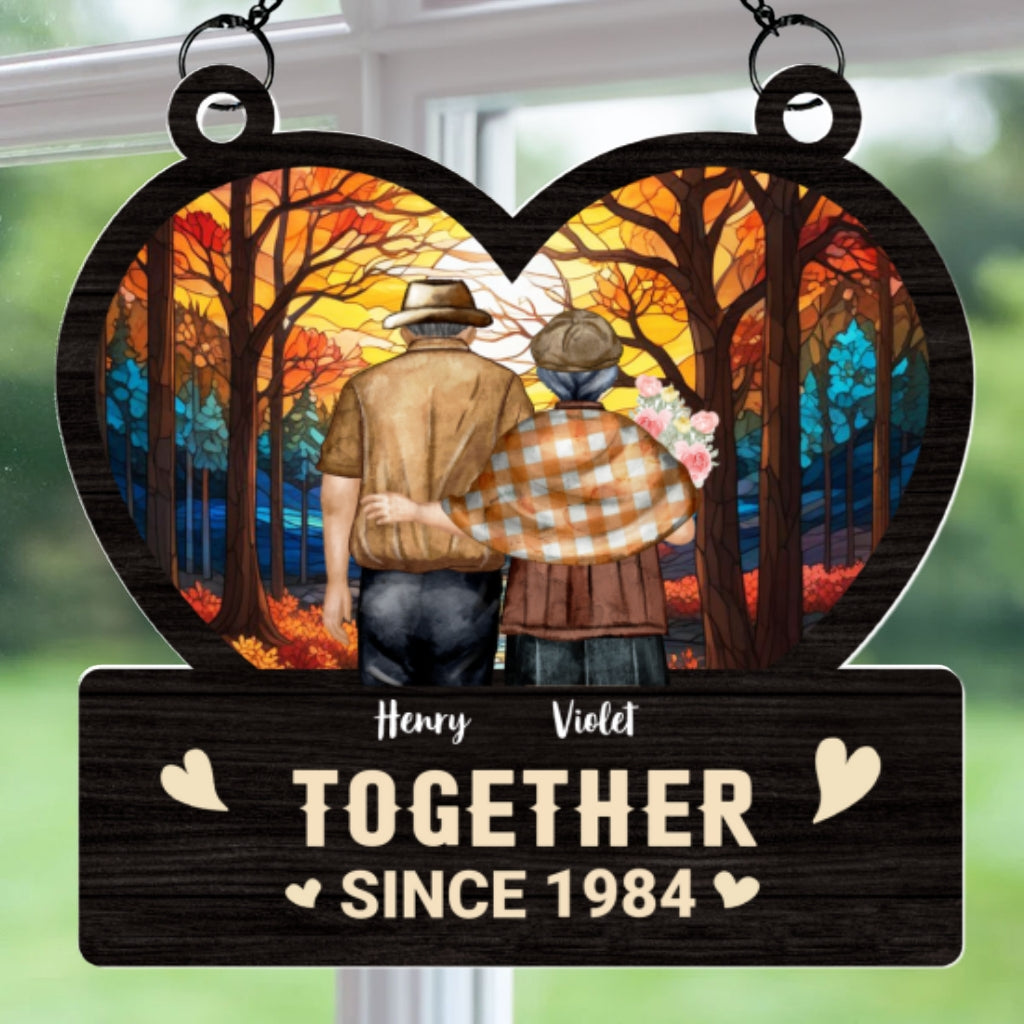 Together Love - Personalized Custom Suncatcher