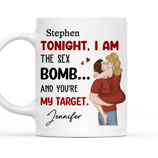 Love Bomb Ready To Detonate - Personalized Custom Coffee Mug