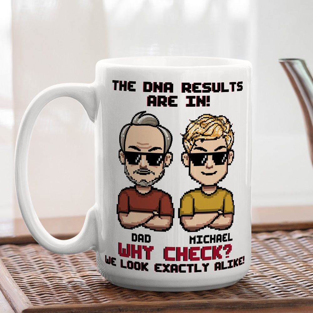 No Need To Check - Personalized Custom Coffee Mug