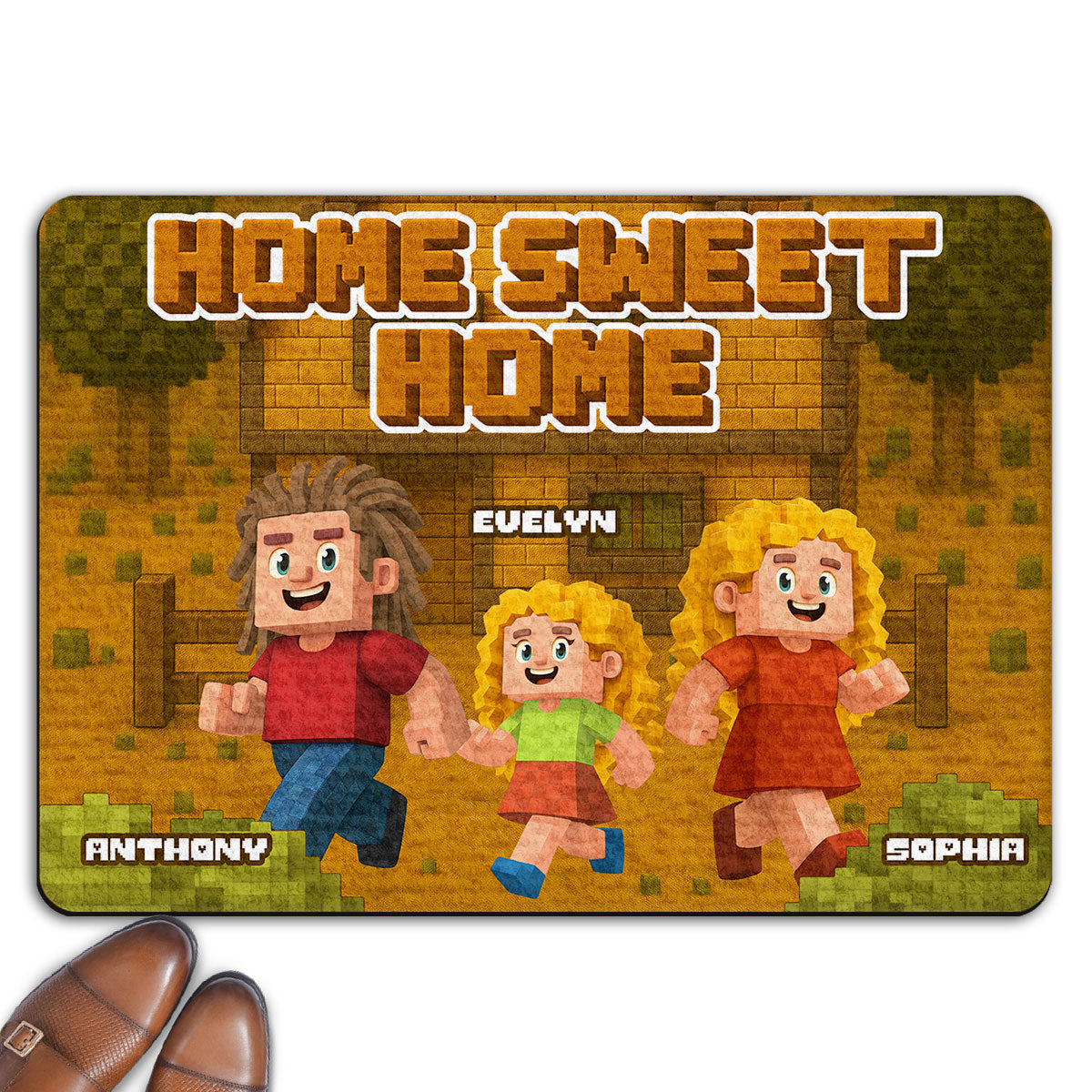 Sweet Home - Personalized Custom Doormat