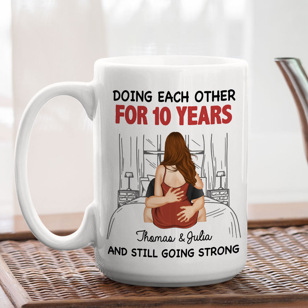 Doing Each Other For Years - Personalized Custom Coffee Mug