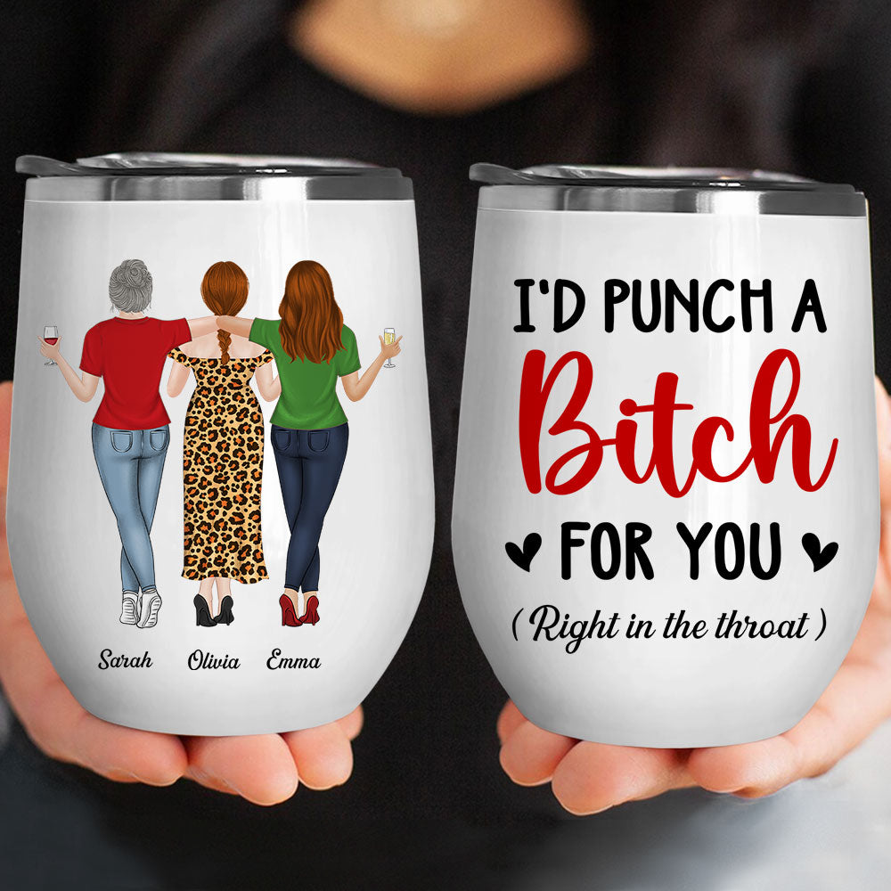Right There - Personalized Custom Wine Tumbler