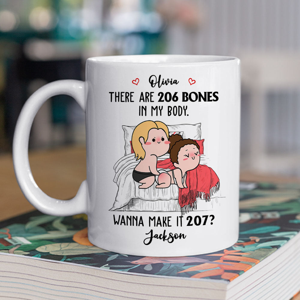 Two Hundred And Seven Bones - Personalized Custom Coffee Mug
