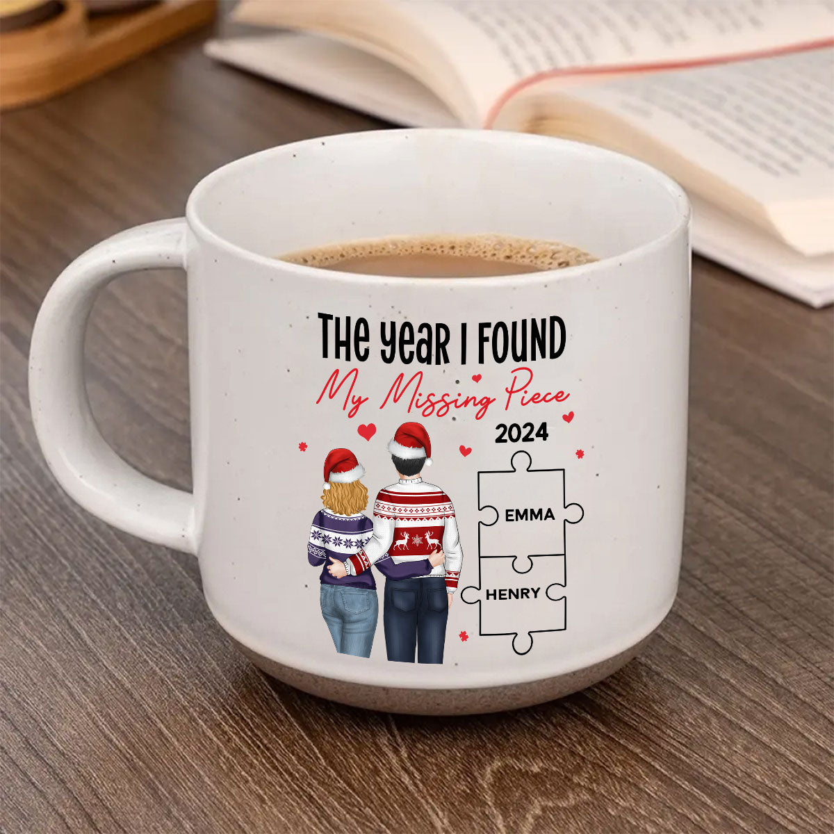 My Missing Piece - Personalized Custom Pottery Mug