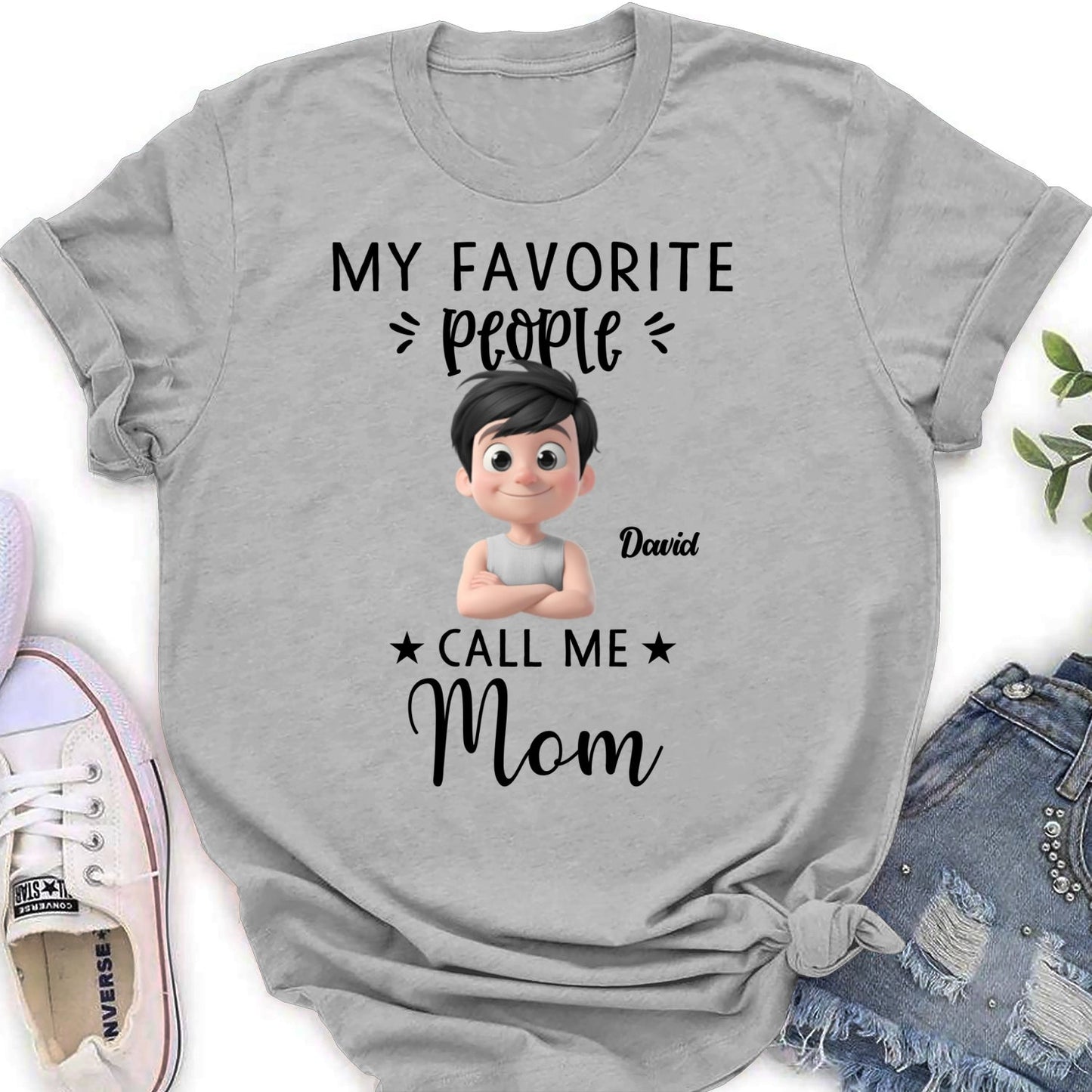 My Favorite People Calls Me - Personalized Custom Shirt