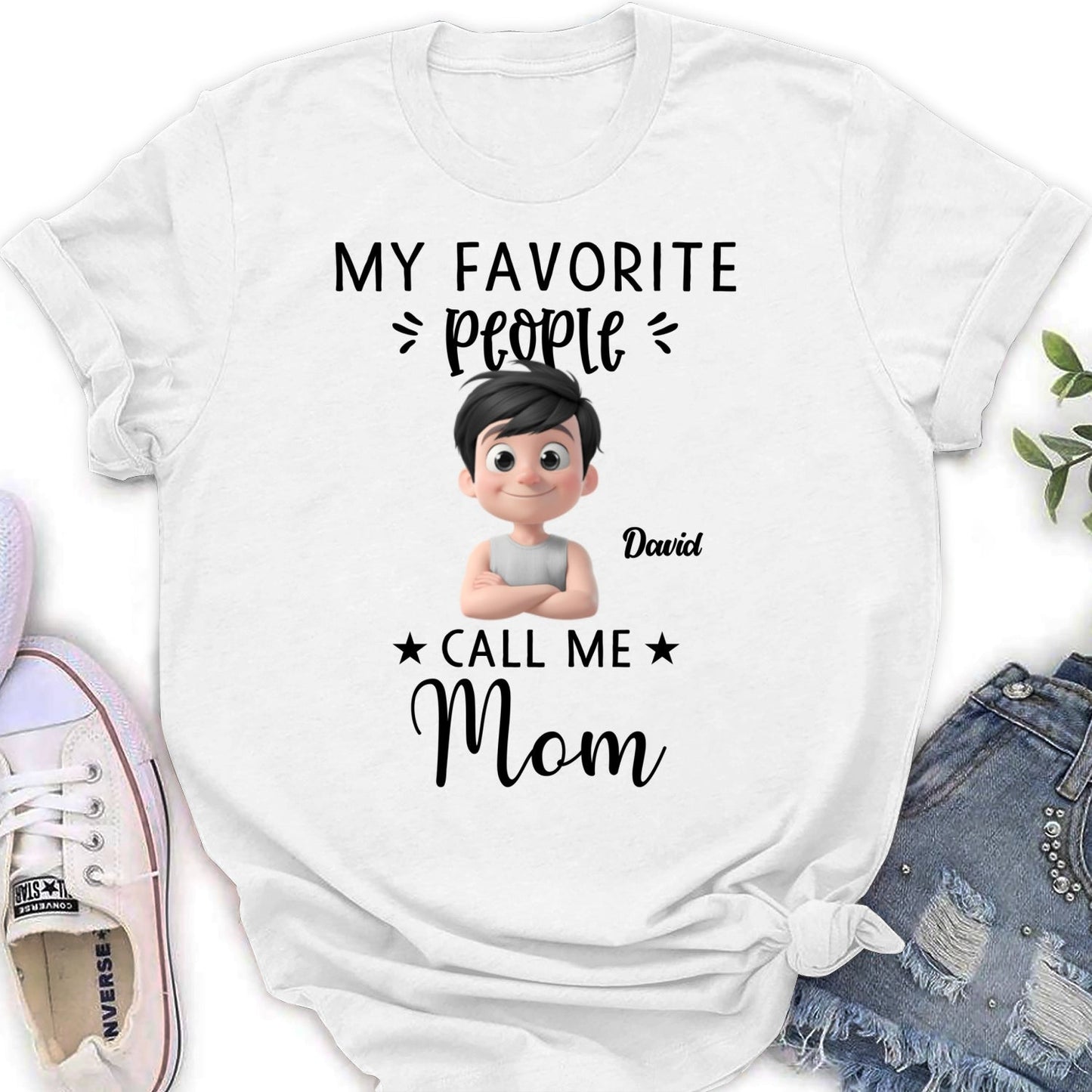 My Favorite People Calls Me - Personalized Custom Shirt