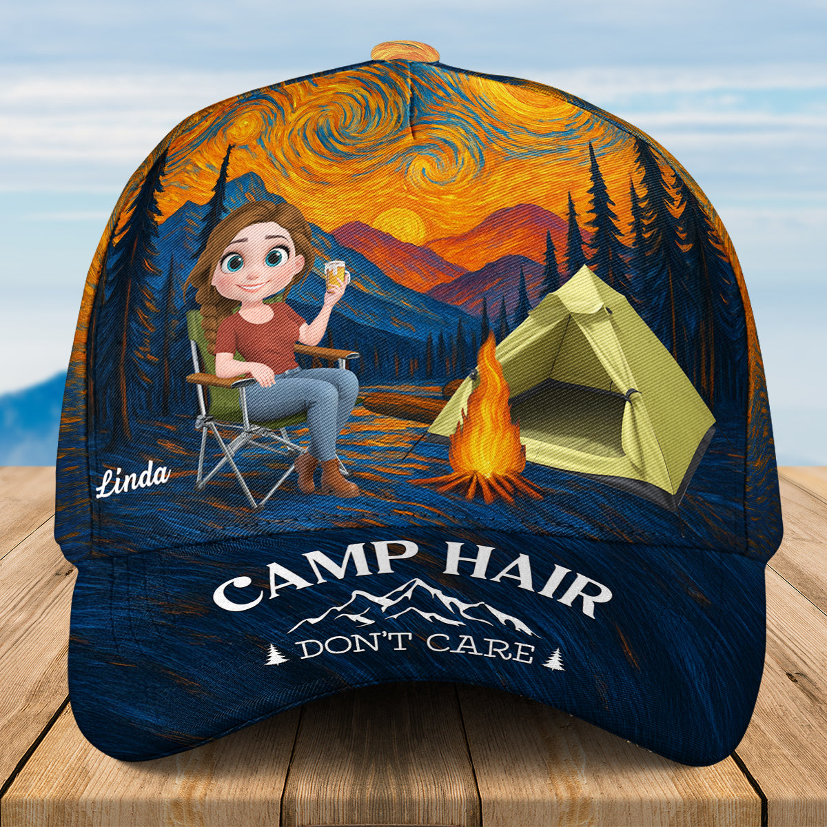 Do Not Care - Personalized Classic Cap