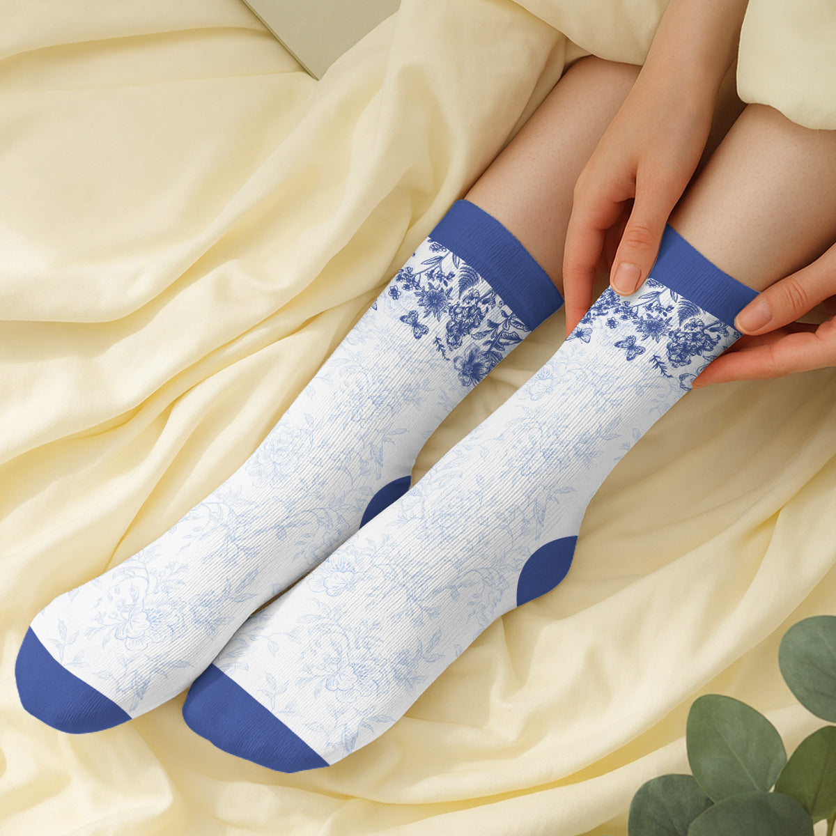 God Says I Am - Personalized Custom Crew Socks