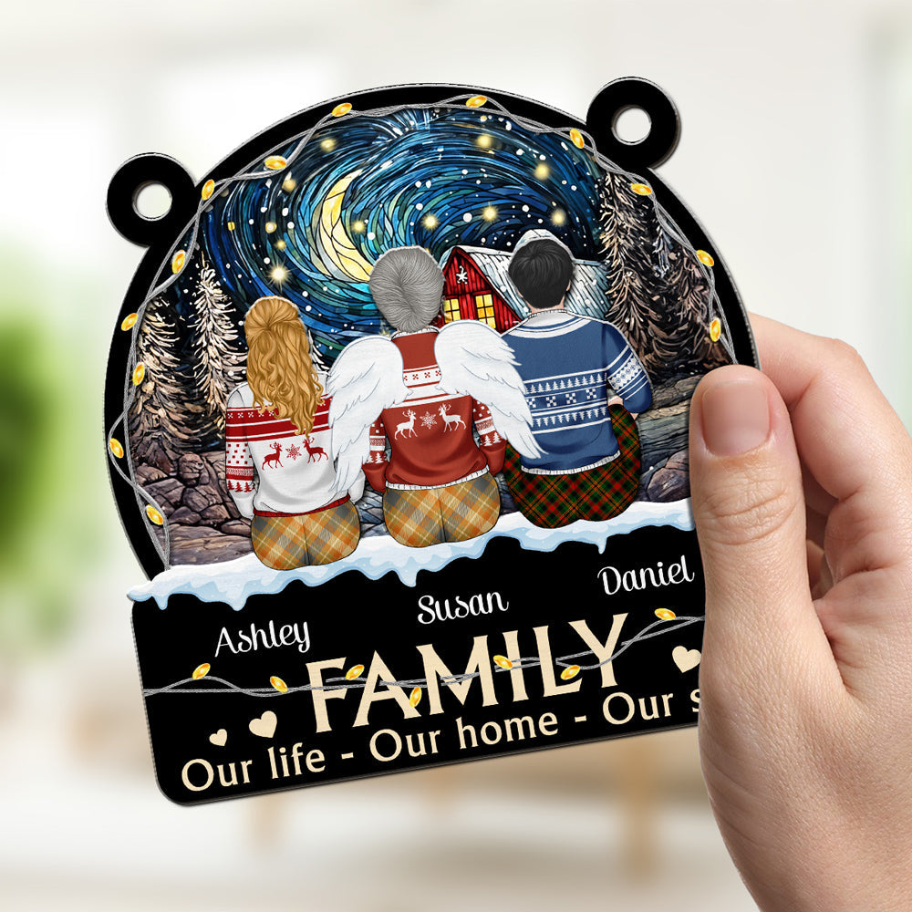 Our Family - Personalized Custom Suncatcher