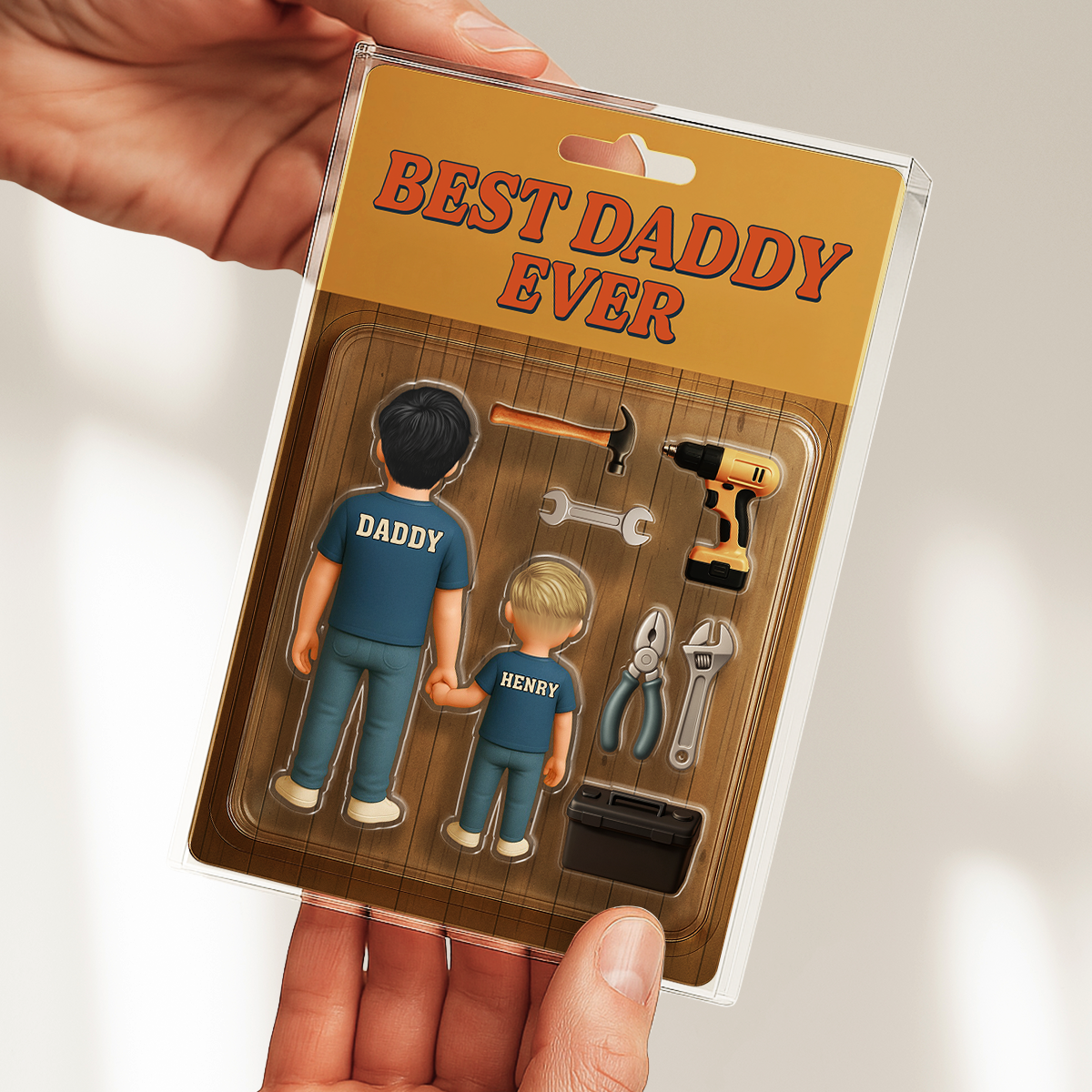 You Are My Best Dad - Personalized Custom Acrylic Plaque