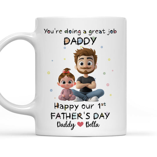 You Are Doing A Great Job - Personalized Custom Coffee Mug