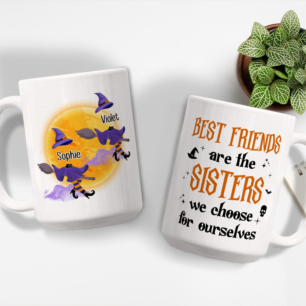 Witch Bestie - Personalized Custom Coffee Mug
